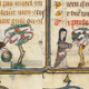 Illustration for article titled Bizarre and vulgar illustrations from illuminated medieval manuscripts